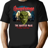 Goosebumps The Haunted Mask T-Shirt for Men & Women, T-Shirts Graphic Tee - Black