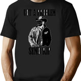 Got A Problem Send Rip Vintage Wheeler Mens Womens T-Shirt - Black
