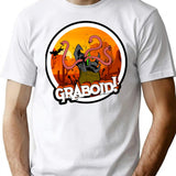 Graboid T-Shirt for Men & Women, T-Shirts Graphic Tee - White