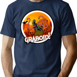 Graboid T-Shirt for Men & Women, T-Shirts Graphic Tee - Navy