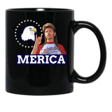 Graphic Joe Dirt 4Th Of July Fans Men Women Black Coffee Mug - Black