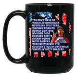 Graphic Joe Dirt 4Th Of July Merica Fans Men Women Black Coffee Mug