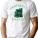 Grayskull Castle Dks Worn T-Shirt for Men & Women, T-Shirts Graphic Tee - White