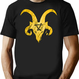 Green King Horned Rat T-Shirt for Men & Women, T-Shirts Graphic Tee - Black