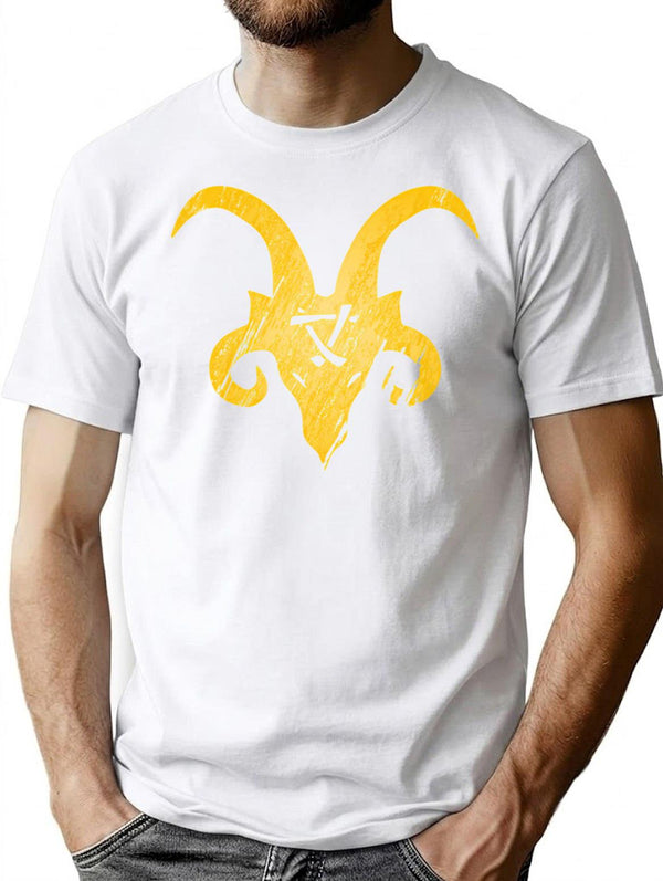 Green King Horned Rat T-Shirt for Men & Women, T-Shirts Graphic Tee - White