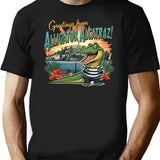 Greetings From Alligator Alcatraz Black T-Shirt - Black