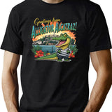 Greetings From Alligator Alcatraz Black T-Shirt