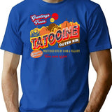 Greetings From Tatooine Dks T-Shirt for Men & Women, T-Shirts Graphic Tee - Blue
