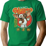 Gremlins Gizmo Worn Dks T-Shirt for Men & Women, T-Shirts Graphic Tee - Green