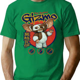 Gremlins Gizmo Worn Lts T-Shirt for Men & Women, T-Shirts Graphic Tee - Green