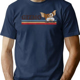Gremlins Retro T-Shirt for Men & Women, T-Shirts Graphic Tee - Navy
