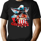 Gremlins T-Shirt for Men & Women, T-Shirts Graphic Tee - Black