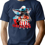 Gremlins T-Shirt for Men & Women, T-Shirts Graphic Tee - Navy