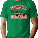 Griswold Christmas Vacation '89 T-Shirt for Men & Women, T-Shirts Graphic Tee - Green