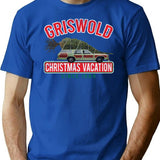 Griswold Christmas Vacation '89 T-Shirt for Men & Women, T-Shirts Graphic Tee - Blue