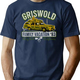 Griswold Family Vacation Dks Worn T-Shirt for Men & Women, T-Shirts Graphic Tee - Navy