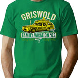Griswold Family Vacation Worn T-Shirt for Men & Women, T-Shirts Graphic Tee - Green