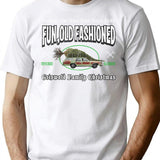 Griswold Fun Old Fashioned Christmas T-Shirt for Men & Women, T-Shirts Graphic Tee - White