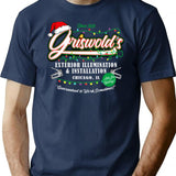 Griswold Illumination Christmas Vacation '89 Dks T-Shirt for Men & Women, T-Shirts Graphic Tee - Navy