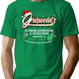 Griswold Illumination Christmas Vacation '89 Dks T-Shirt for Men & Women, T-Shirts Graphic Tee - Green