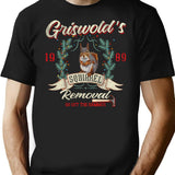 Griswold Squirrel Removal Pt 2 Worn Dks T-Shirt for Men & Women, T-Shirts Graphic Tee - Black