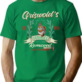 Griswold Squirrel Removal Pt 2 Worn Dks T-Shirt for Men & Women, T-Shirts Graphic Tee - Green