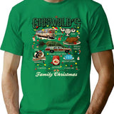 Griswold'S Compilation Christmas Vacation '89 Dks T-Shirt for Men & Women, T-Shirts Graphic Tee - Green
