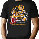 Gus Polinski And The Kenosha Kickers T-Shirt for Men & Women, T-Shirts Graphic Tee - Black