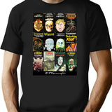 H P Lovecraft Covers T-Shirt for Men & Women, T-Shirts Graphic Tee - Black
