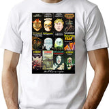 H P Lovecraft Covers T-Shirt for Men & Women, T-Shirts Graphic Tee - White