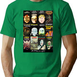 H P Lovecraft Covers T-Shirt for Men & Women, T-Shirts Graphic Tee - Green