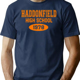 Haddonfield High School 1978 T-Shirt for Men & Women, T-Shirts Graphic Tee - Navy