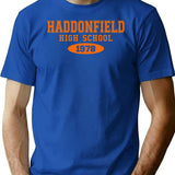 Haddonfield High School T-Shirt for Men & Women, T-Shirts Graphic Tee - Blue