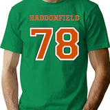 Haddonfield Jersey - Halloween '78 T-Shirt for Men & Women, T-Shirts Graphic Tee - Green