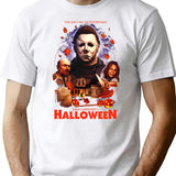 Halloween He Is Gonna Get You T-Shirt for Men & Women, T-Shirts Graphic Tee - White