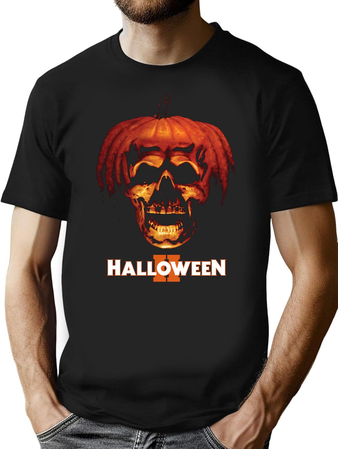 Halloween Ii T-Shirt for Men & Women, T-Shirts Graphic Tee - Black