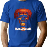 Halloween Ii T-Shirt for Men & Women, T-Shirts Graphic Tee - Blue
