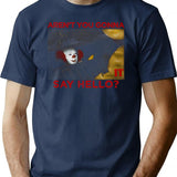 Halloween Slasher Film - Halloween Horror Movie T-Shirt for Men & Women, T-Shirts Graphic Tee - Navy