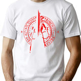Halo Of The Sun Pyramid T-Shirt for Men & Women, T-Shirts Graphic Tee - White