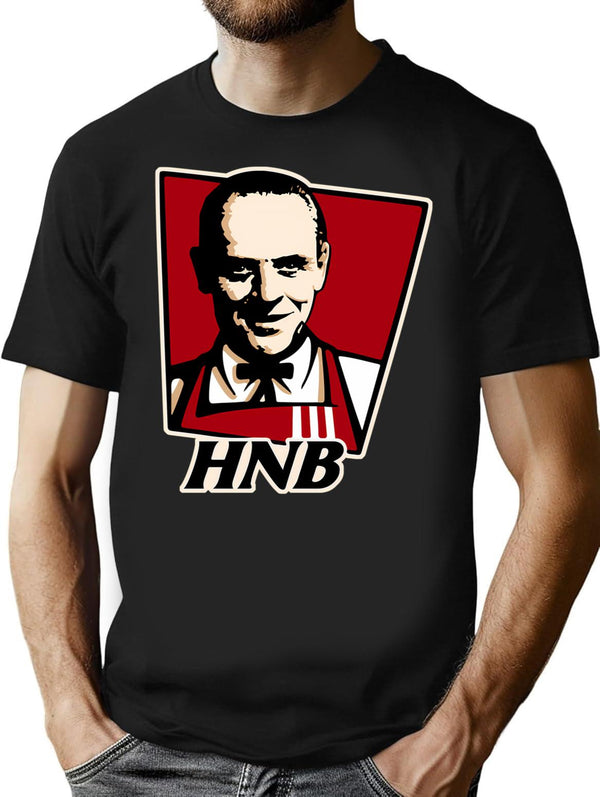 Hannibal Fast Food Hnb T-Shirt for Men & Women, T-Shirts Graphic Tee - Black