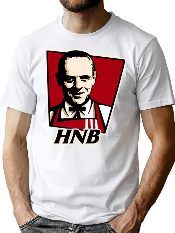 Hannibal Fast Food Hnb T-Shirt for Men & Women, T-Shirts Graphic Tee - White