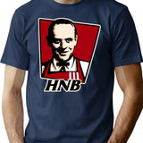 Hannibal Fast Food Hnb T-Shirt for Men & Women, T-Shirts Graphic Tee - Navy