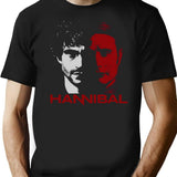 Hannibal T-Shirt for Men & Women, T-Shirts Graphic Tee - Black