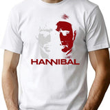 Hannibal T-Shirt for Men & Women, T-Shirts Graphic Tee - White