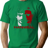 Hannibal T-Shirt for Men & Women, T-Shirts Graphic Tee - Green