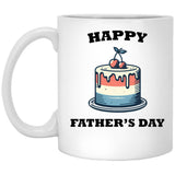 Happy Fathers Day Dad Tax White Coffee Mug