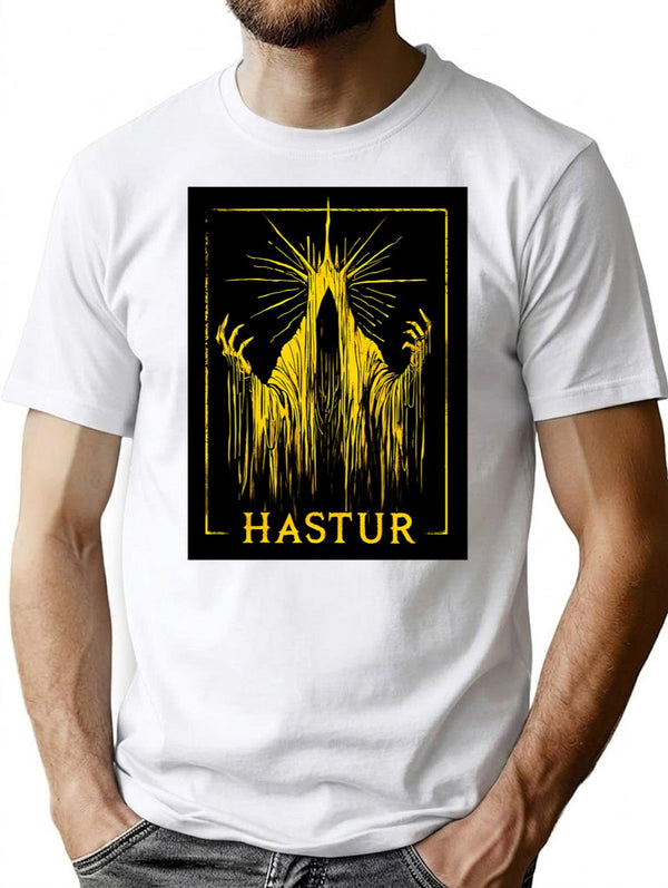 Hastur The King In Yellow T-Shirt for Men & Women, T-Shirts Graphic Tee - White