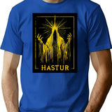 Hastur The King In Yellow T-Shirt for Men & Women, T-Shirts Graphic Tee - Blue