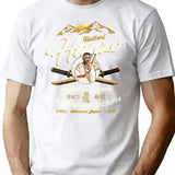 Hattori Hanzo Sushi And Swords Worn Out T-Shirt for Men & Women, T-Shirts Graphic Tee - White
