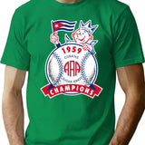 Havana Sugar Kings 1959 Aaa World Champions Logo T-Shirt for Men & Women, T-Shirts Graphic Tee - Green